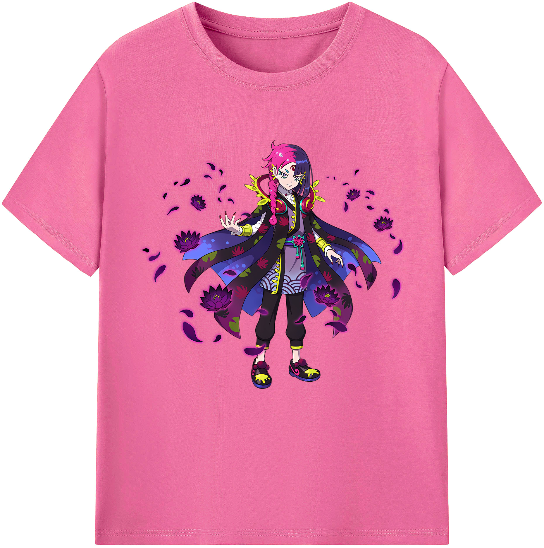 （画像用） 妖怪ウォッチ Yo-kai Watch レディースカジュアルプリントTシャツ（綿100％）